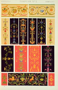 Ornement pompéien de Ch V, Planche XXIV de 
